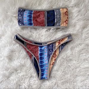Tribal Print Zaful Bikini Set